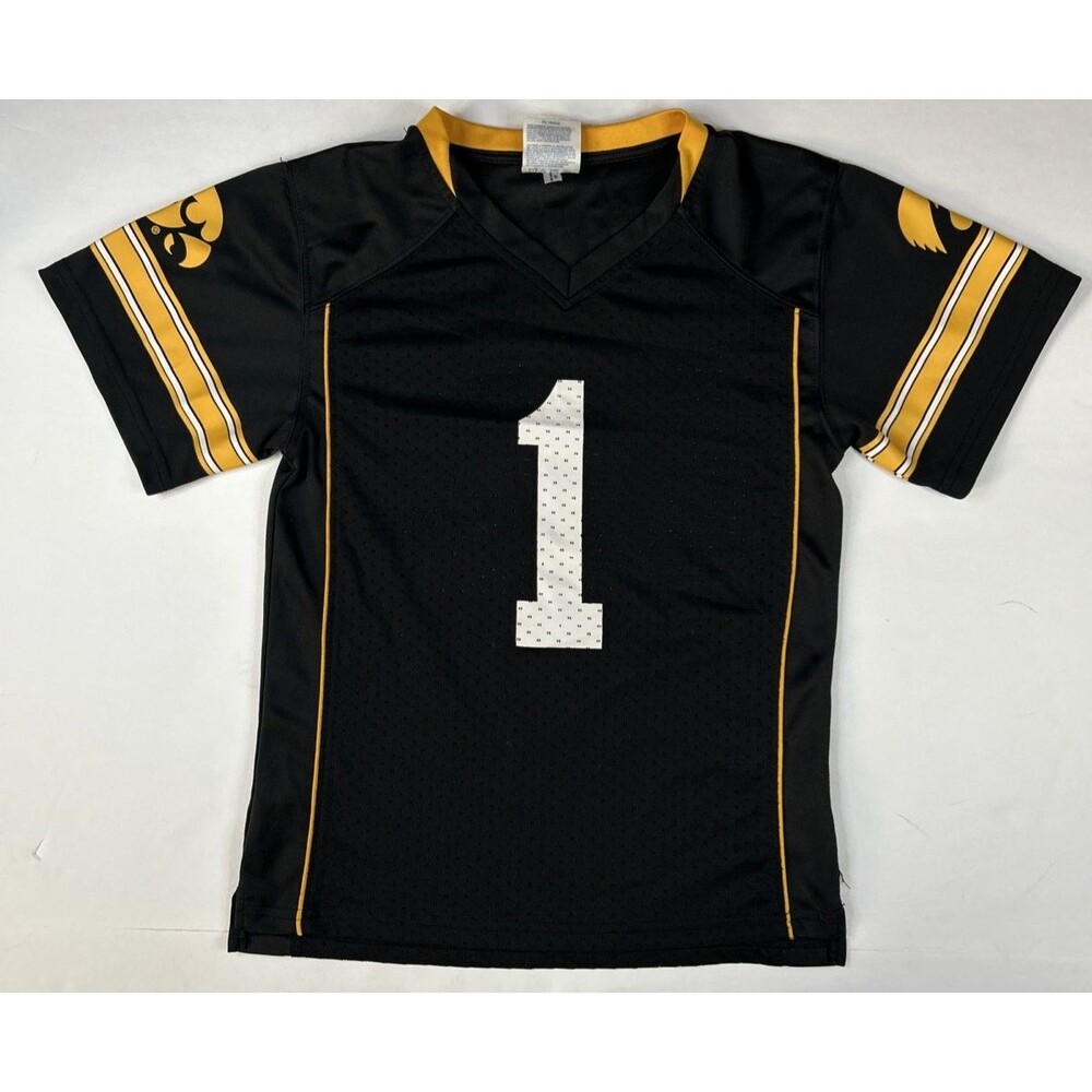 Rivalry Threads Iowa Hawkeyes Youth Football Jersey size 6/7